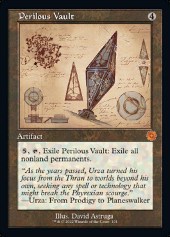 Perilous Vault (Retro Schematic) [The Brothers' War Retro Artifacts] - La Boîte Mystère ( The Mystery Box)