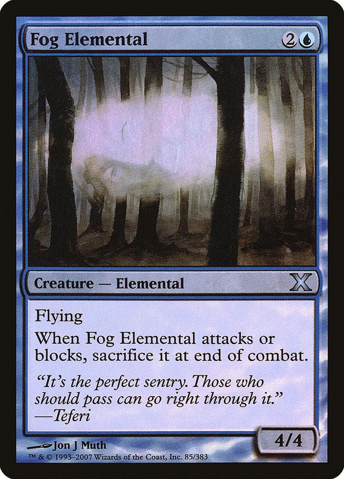 Fog Elemental (Premium Foil) [Tenth Edition] - La Boîte Mystère ( The Mystery Box)