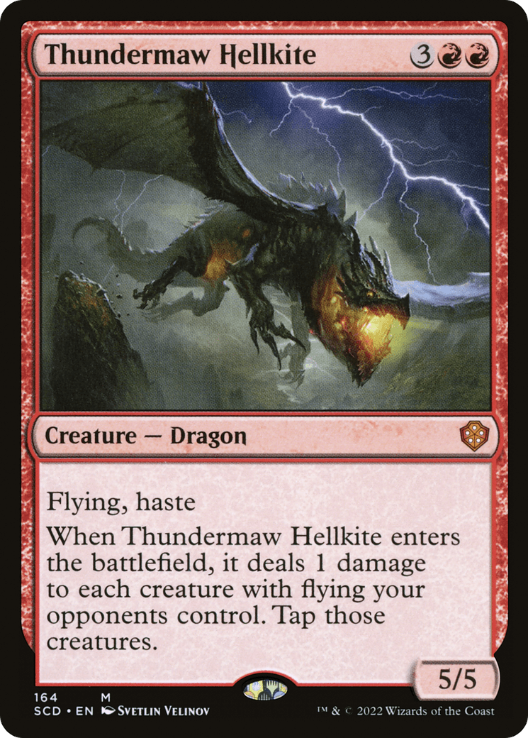 Thundermaw Hellkite [Starter Commander Decks] - La Boîte Mystère ( The Mystery Box)