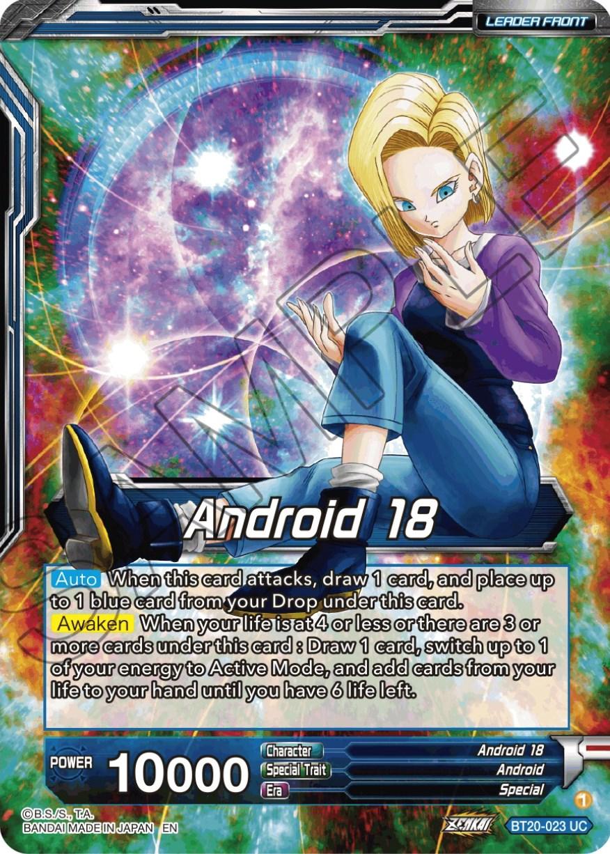 Android 18 // Android 18, Impenetrable Rushdown (BT20-023) [Power Absorbed Prerelease Promos] - La Boîte Mystère ( The Mystery Box)