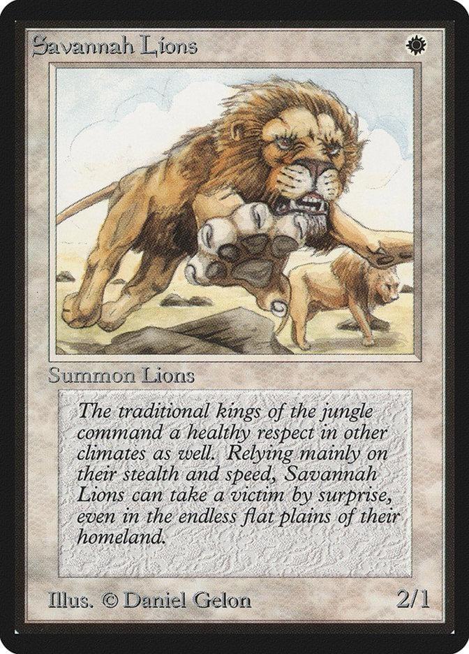Savannah Lions [Limited Edition Beta] - La Boîte Mystère ( The Mystery Box)