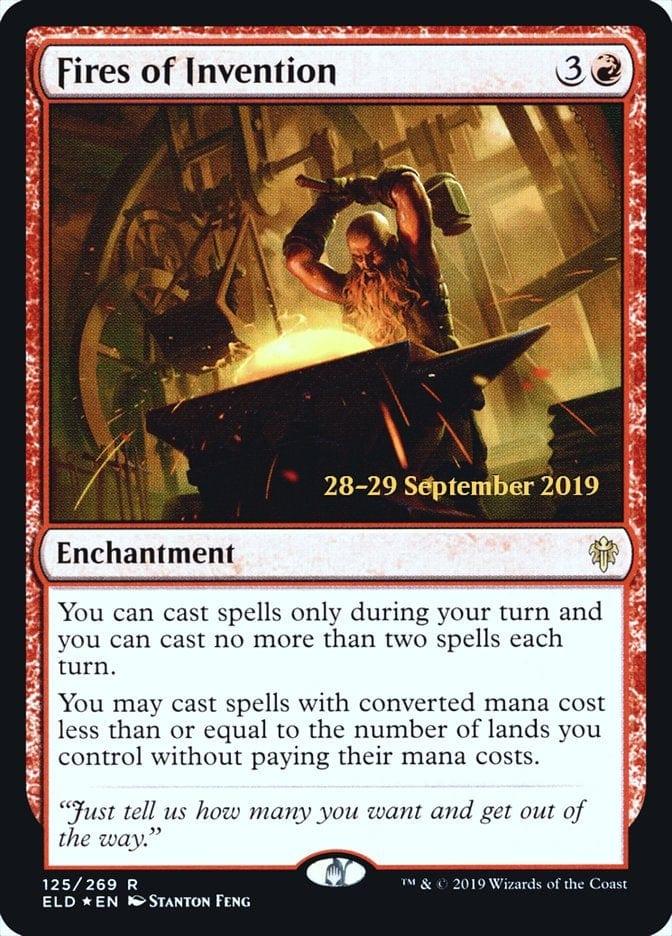 Fires of Invention [Throne of Eldraine Prerelease Promos] - La Boîte Mystère ( The Mystery Box)