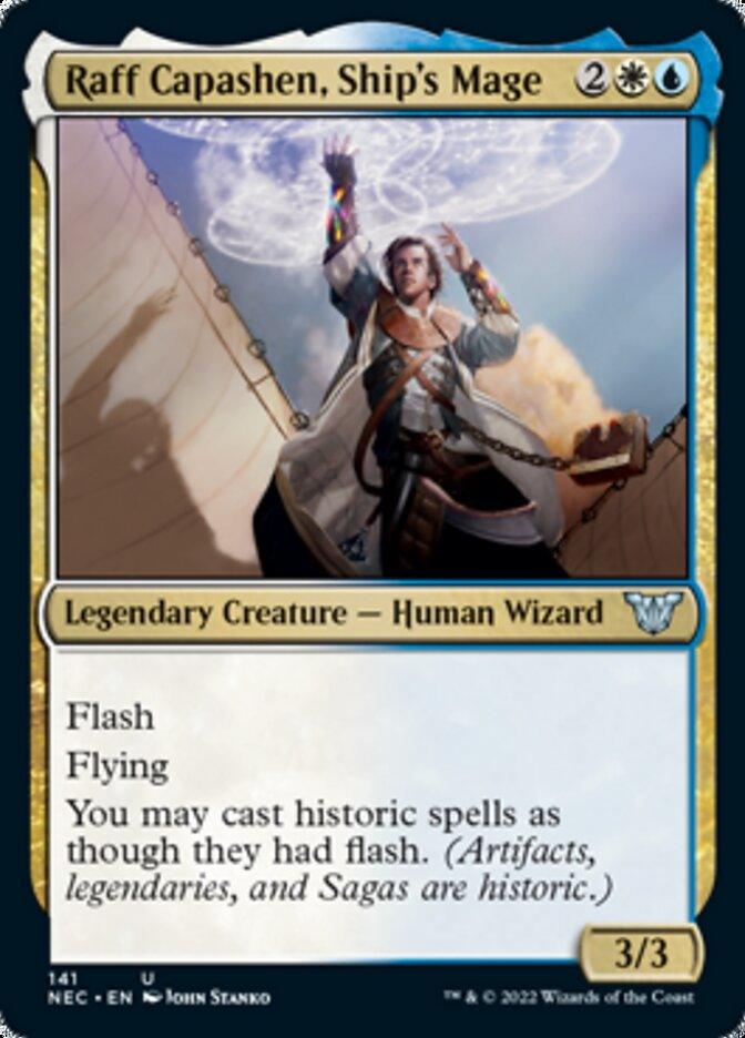 Raff Capashen, Ship's Mage [Kamigawa: Neon Dynasty Commander] - La Boîte Mystère ( The Mystery Box)