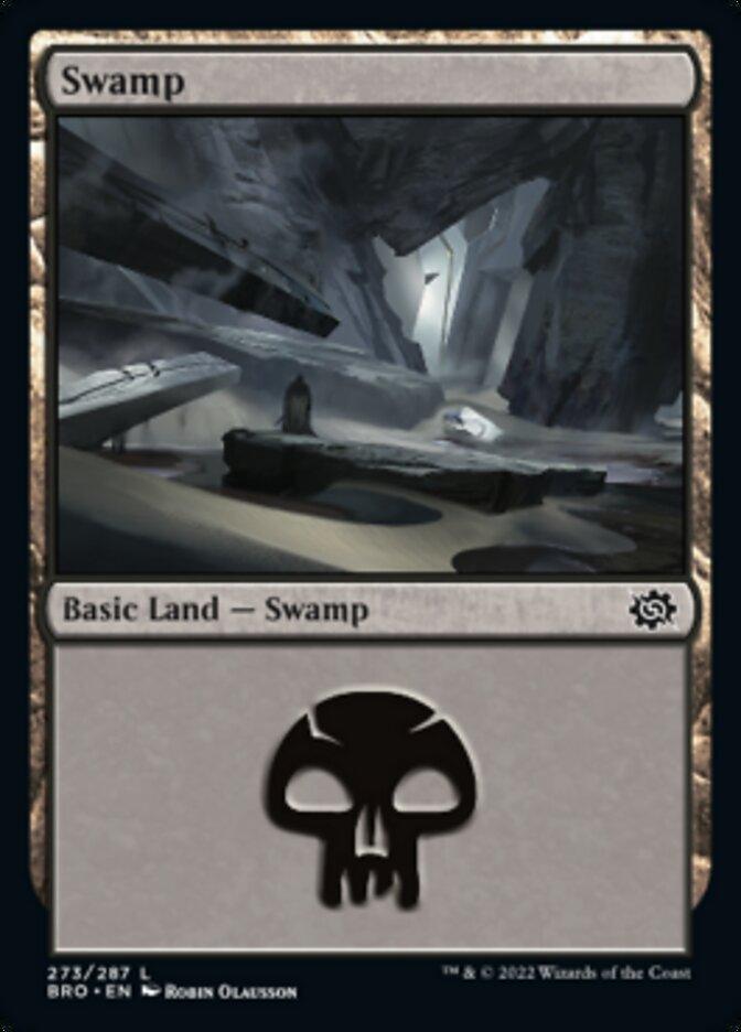 Swamp (273) [The Brothers' War] - La Boîte Mystère ( The Mystery Box)