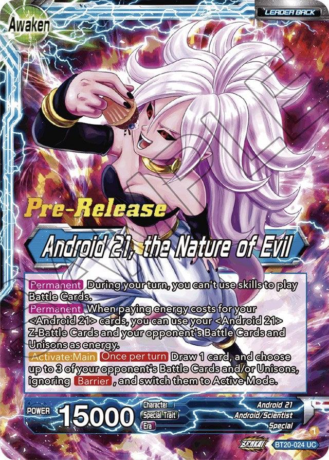 Android 21 // Android 21, the Nature of Evil (BT20-024) [Power Absorbed Prerelease Promos] - La Boîte Mystère ( The Mystery Box)