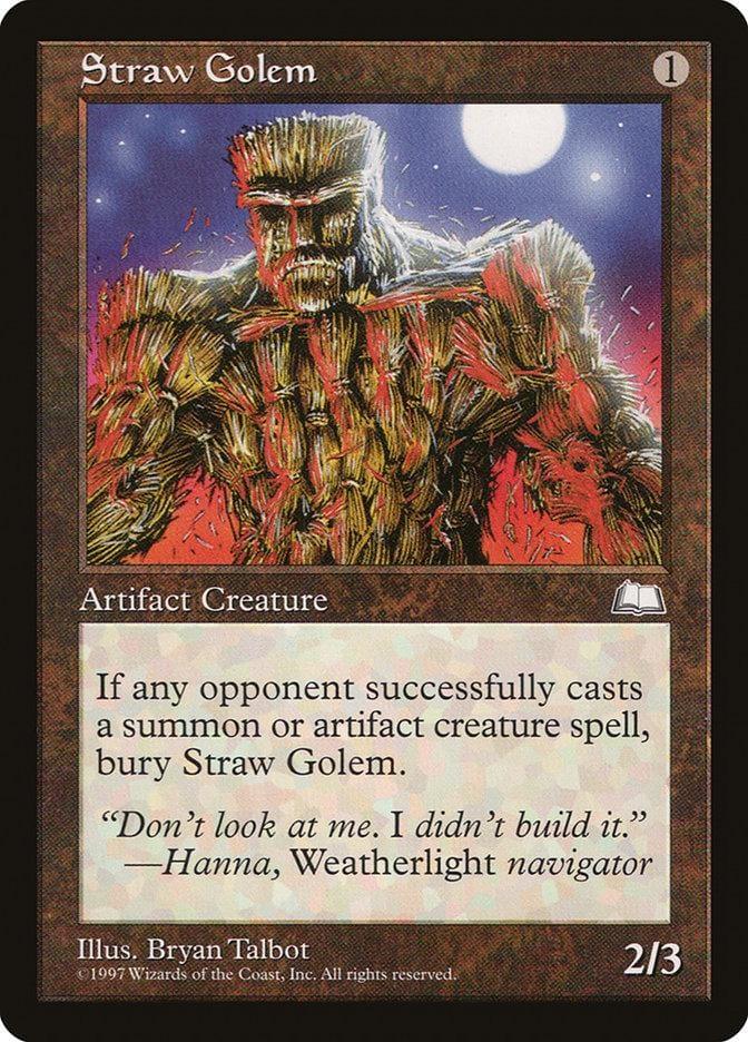 Straw Golem [Weatherlight] - La Boîte Mystère ( The Mystery Box)