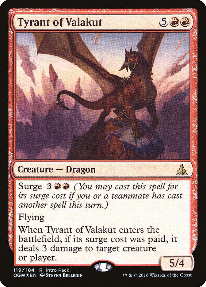 Tyrant of Valakut (Intro Pack) [Oath of the Gatewatch Promos] - La Boîte Mystère ( The Mystery Box)