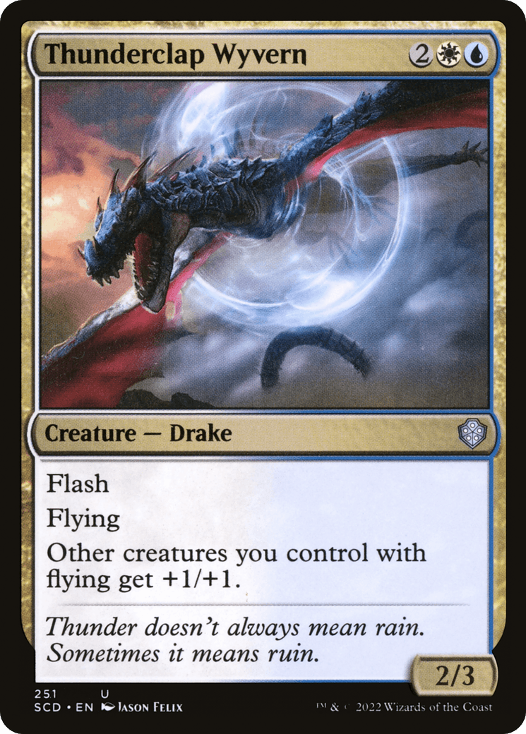 Thunderclap Wyvern [Starter Commander Decks] - La Boîte Mystère ( The Mystery Box)