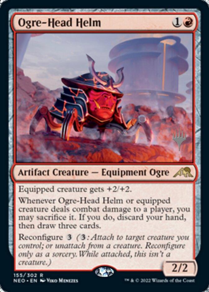 Ogre-Head Helm (Promo Pack) [Kamigawa: Neon Dynasty Promos] - La Boîte Mystère ( The Mystery Box)