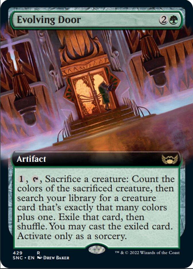 Evolving Door (Extended Art) [Streets of New Capenna] - La Boîte Mystère ( The Mystery Box)