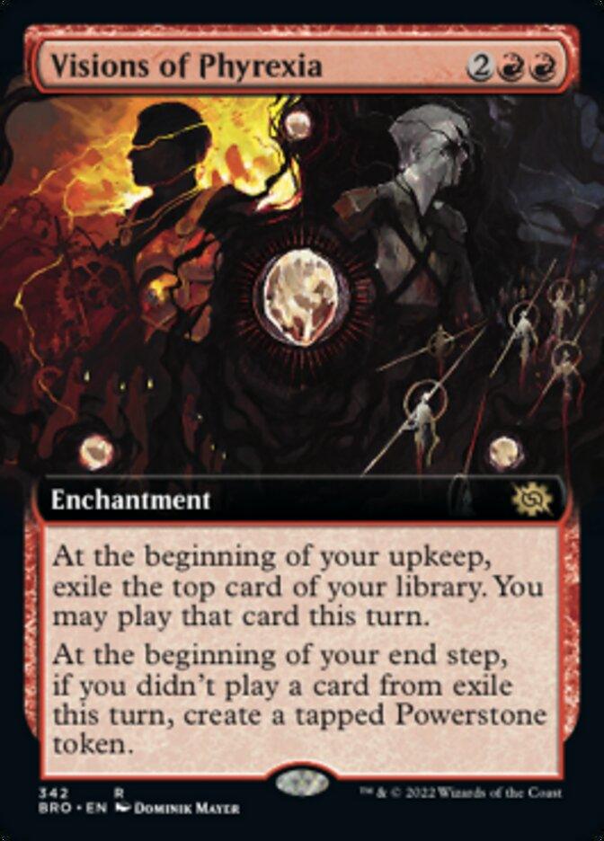Visions of Phyrexia (Extended Art) [The Brothers' War] - La Boîte Mystère ( The Mystery Box)