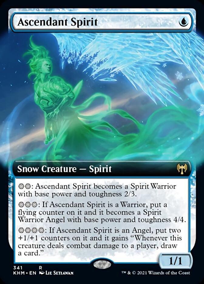 Ascendant Spirit (Extended Art) [Kaldheim] - La Boîte Mystère ( The Mystery Box)