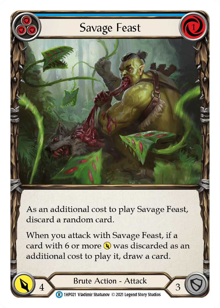 Savage Feast (Blue) [1HP021] - La Boîte Mystère ( The Mystery Box)