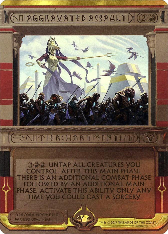 Aggravated Assault (Invocation) [Amonkhet Invocations] - La Boîte Mystère ( The Mystery Box)