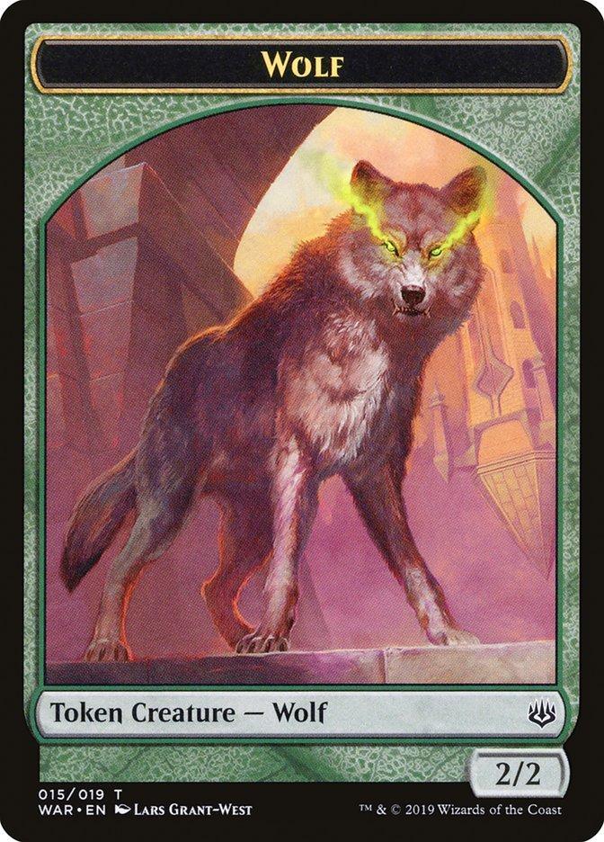 Wolf [War of the Spark Tokens] - La Boîte Mystère ( The Mystery Box)