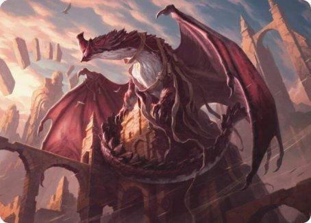 Velomachus Lorehold Art Card [Strixhaven: School of Mages Art Series] - La Boîte Mystère ( The Mystery Box)