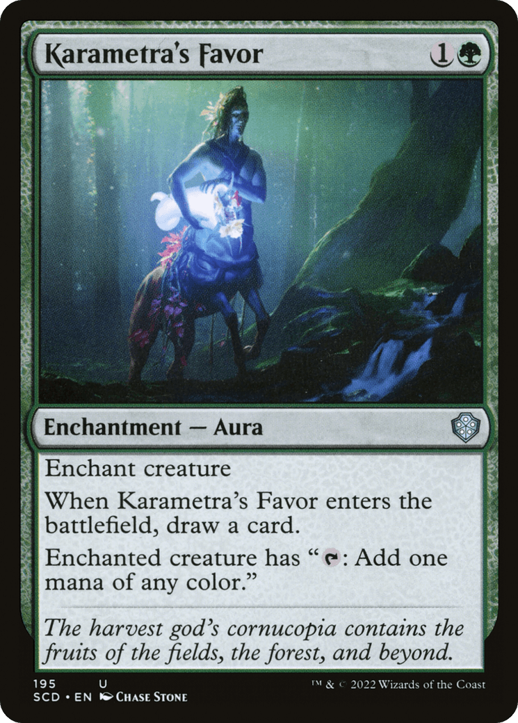 Karametra's Favor [Starter Commander Decks] - La Boîte Mystère ( The Mystery Box)