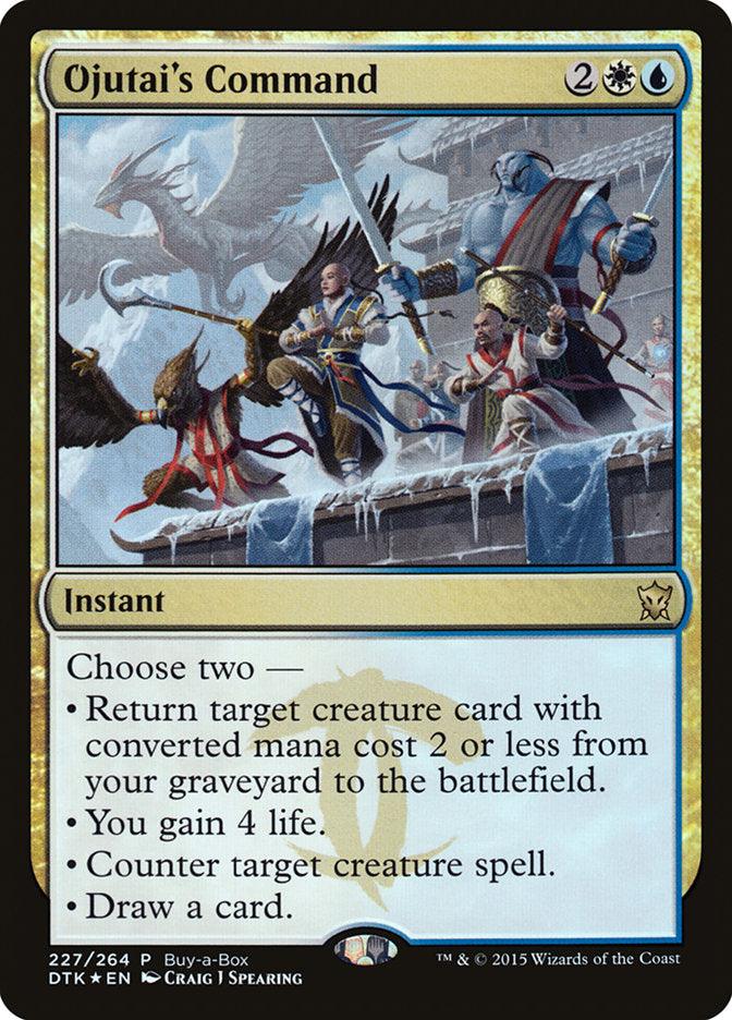Ojutai's Command (Buy-A-Box) [Dragons of Tarkir Promos] - La Boîte Mystère ( The Mystery Box)
