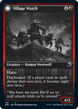 Village Watch // Village Reavers [Innistrad: Double Feature] - La Boîte Mystère ( The Mystery Box)