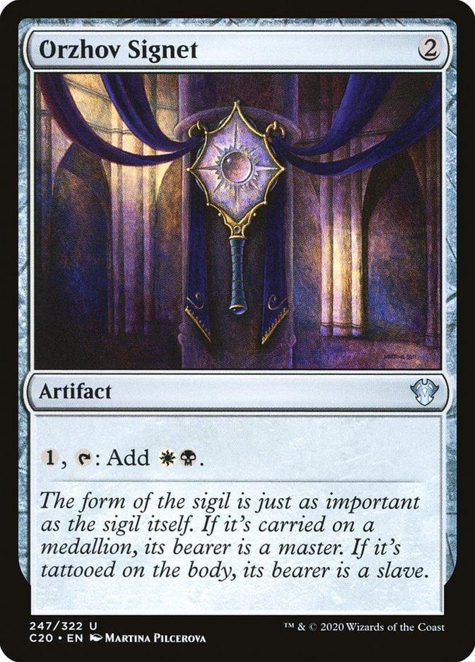 Orzhov Signet [Commander 2020] - La Boîte Mystère ( The Mystery Box)
