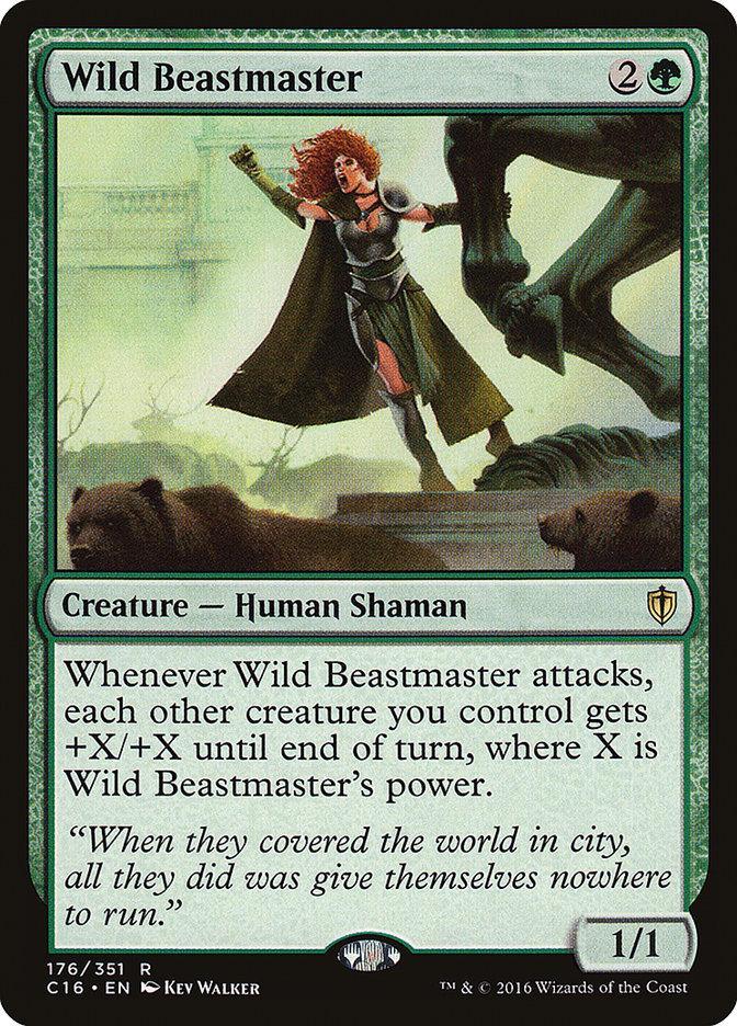 Wild Beastmaster [Commander 2016] - La Boîte Mystère ( The Mystery Box)