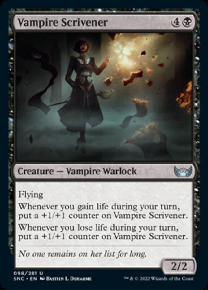 Vampire Scrivener [Streets of New Capenna] - La Boîte Mystère ( The Mystery Box)