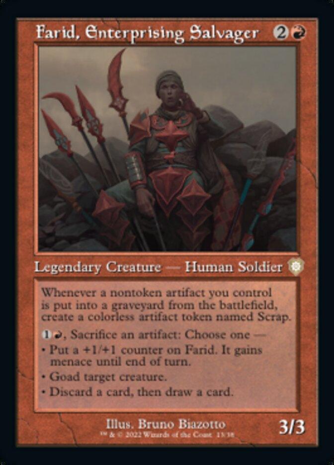 Farid, Enterprising Salvager (Retro) [The Brothers' War Commander] - La Boîte Mystère ( The Mystery Box)