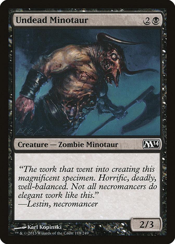 Undead Minotaur [Magic 2014] - La Boîte Mystère ( The Mystery Box)