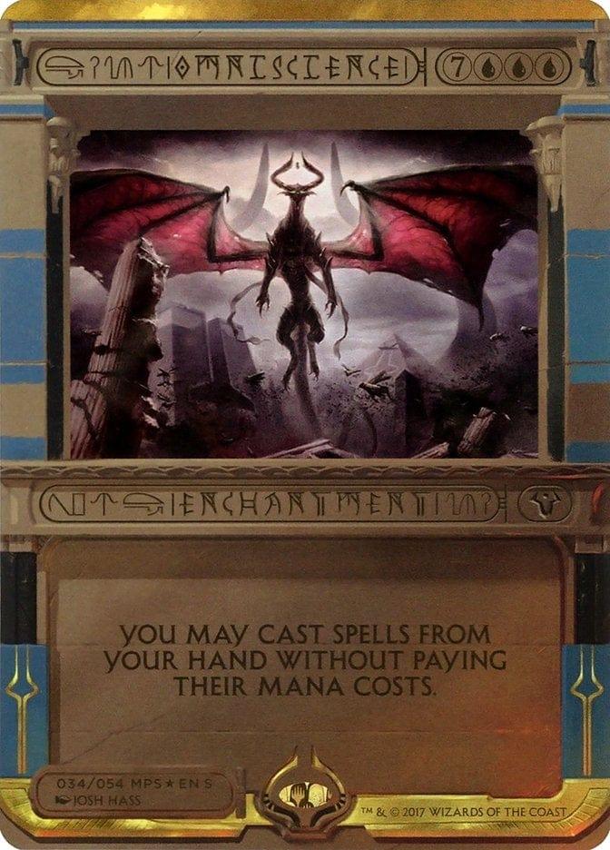 Omniscience (Invocation) [Amonkhet Invocations] - La Boîte Mystère ( The Mystery Box)