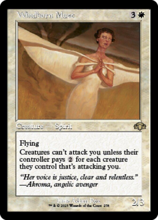 Windborn Muse (Retro) [Dominaria Remastered] - La Boîte Mystère ( The Mystery Box)