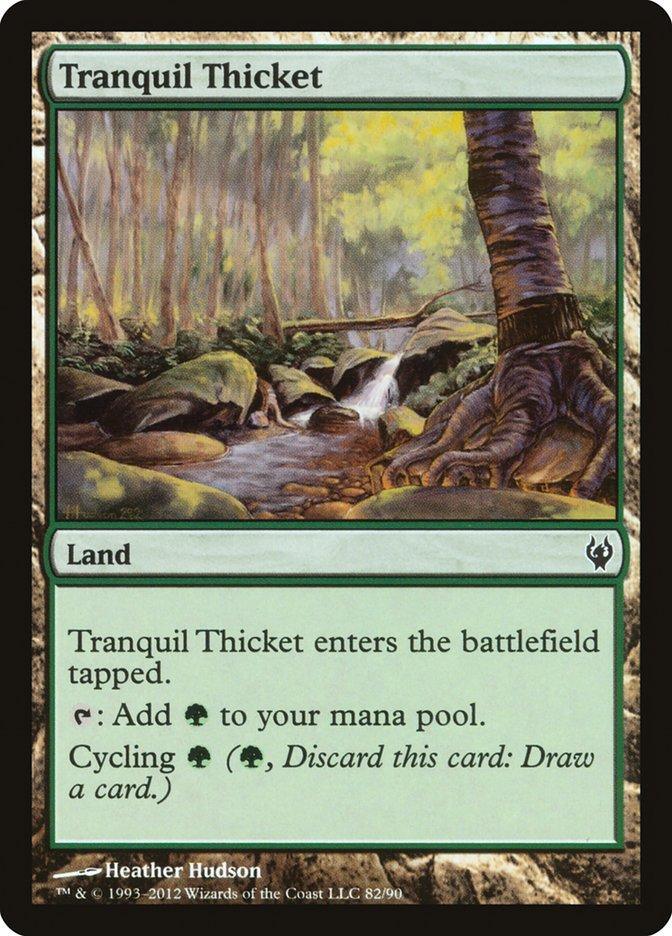 Tranquil Thicket [Duel Decks: Izzet vs. Golgari] - La Boîte Mystère ( The Mystery Box)