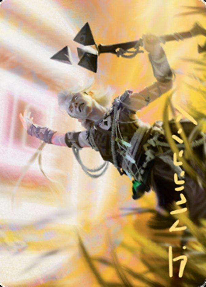 Kor Celebrant Art Card (Gold-Stamped Signature) [Zendikar Rising Art Series] - La Boîte Mystère ( The Mystery Box)
