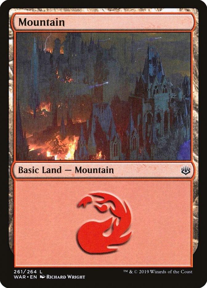 Mountain (261) [War of the Spark] - La Boîte Mystère ( The Mystery Box)
