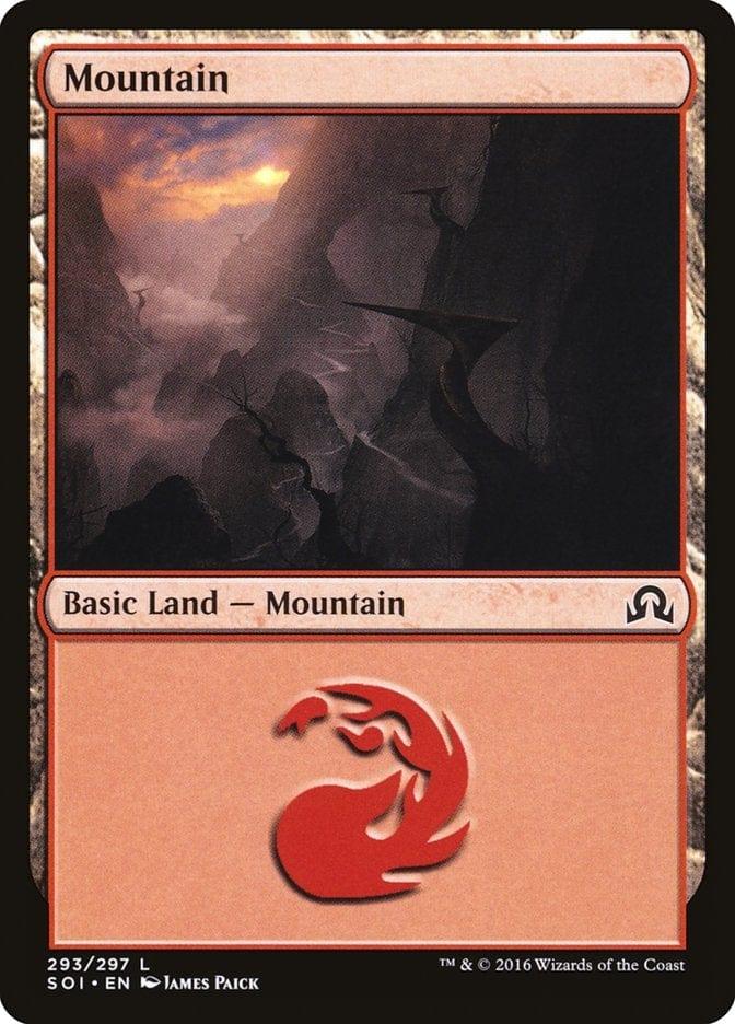 Mountain (293) [Shadows over Innistrad] - La Boîte Mystère ( The Mystery Box)