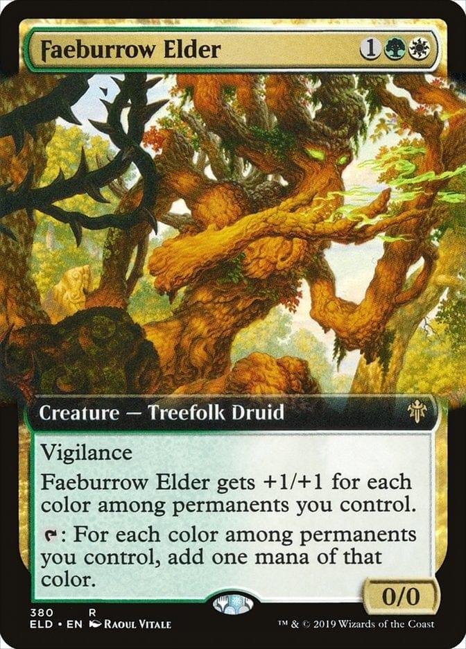 Faeburrow Elder (Extended) [Throne of Eldraine] - La Boîte Mystère ( The Mystery Box)