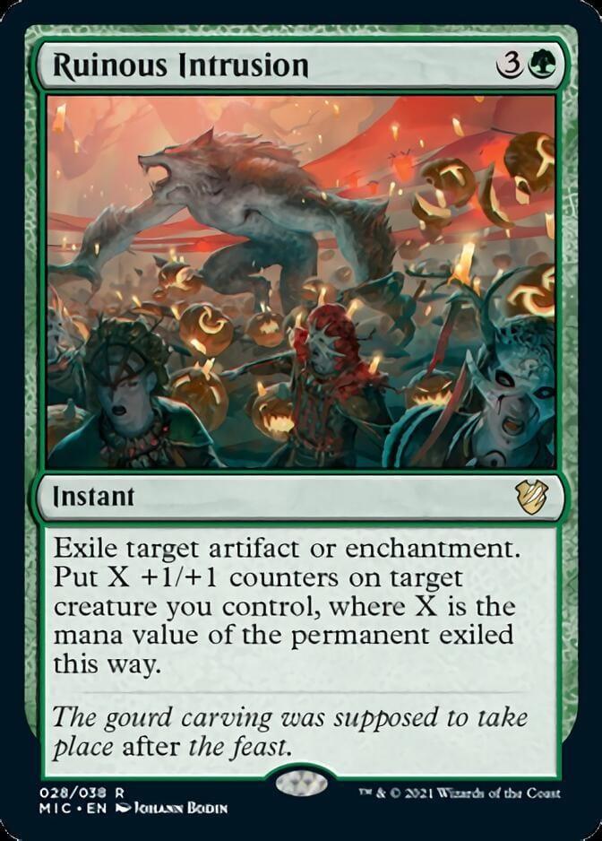 Ruinous Intrusion [Innistrad: Midnight Hunt Commander] - La Boîte Mystère ( The Mystery Box)