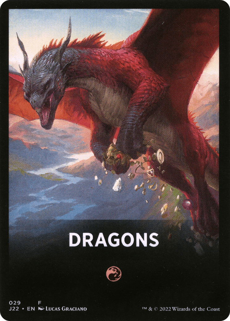 Dragons Theme Card [Jumpstart 2022 Front Cards] - La Boîte Mystère ( The Mystery Box)