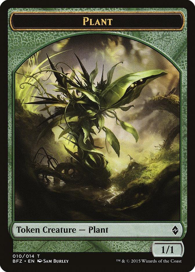 Plant [Battle for Zendikar Tokens] - La Boîte Mystère ( The Mystery Box)