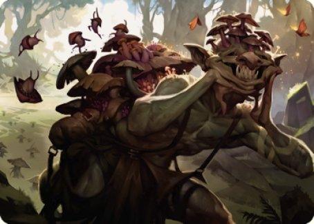 Sprouting Goblin Art Card [Dominaria United Art Series] - La Boîte Mystère ( The Mystery Box)