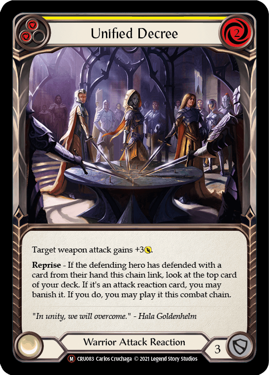 Unified Decree [U-CRU083-RF] Unlimited Rainbow Foil - La Boîte Mystère ( The Mystery Box)