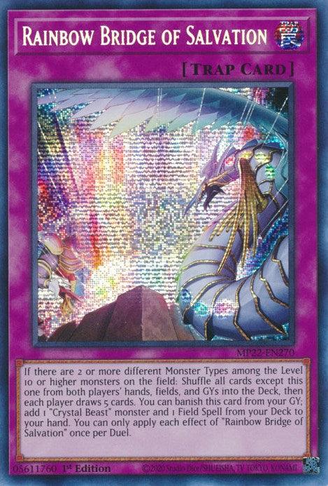 Rainbow Bridge of Salvation [MP22-EN270] Prismatic Secret Rare - La Boîte Mystère ( The Mystery Box)