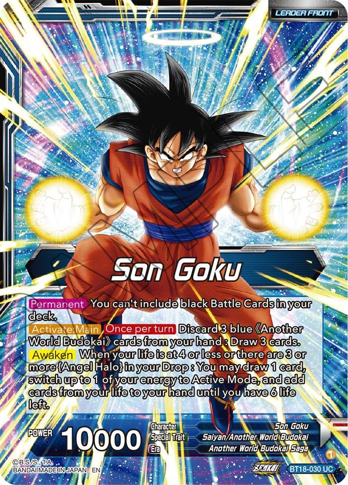 Son Goku // Son Goku, Another World Fighter (BT18-030) [Dawn of the Z-Legends Prerelease Promos] - La Boîte Mystère ( The Mystery Box)