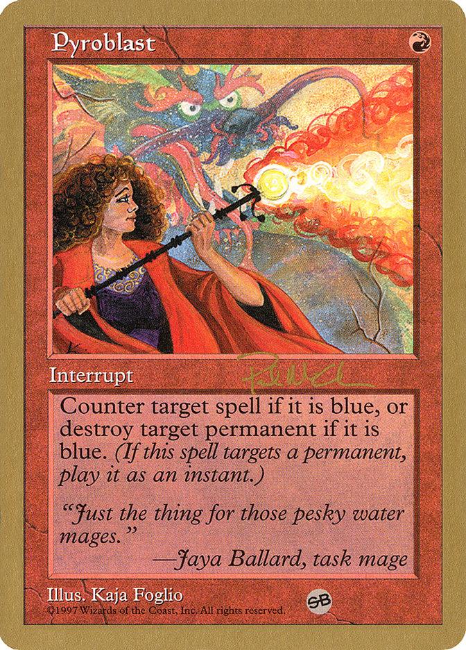 Pyroblast (Paul McCabe) (SB) [World Championship Decks 1997] - La Boîte Mystère ( The Mystery Box)