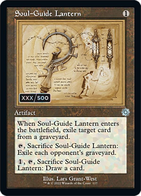 Soul-Guide Lantern (Retro Schematic) (Serial Numbered) [The Brothers' War Retro Artifacts] - La Boîte Mystère ( The Mystery Box)