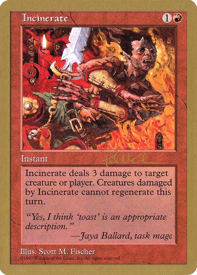 Incinerate (Paul McCabe) [World Championship Decks 1997] - La Boîte Mystère ( The Mystery Box)
