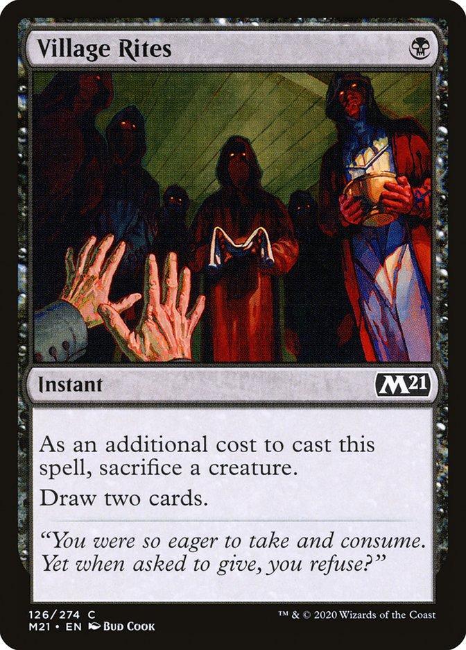 Village Rites [Core Set 2021] - La Boîte Mystère ( The Mystery Box)