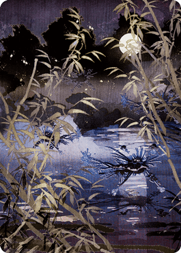 Swamp Art Card [Kamigawa: Neon Dynasty Art Series] - La Boîte Mystère ( The Mystery Box)