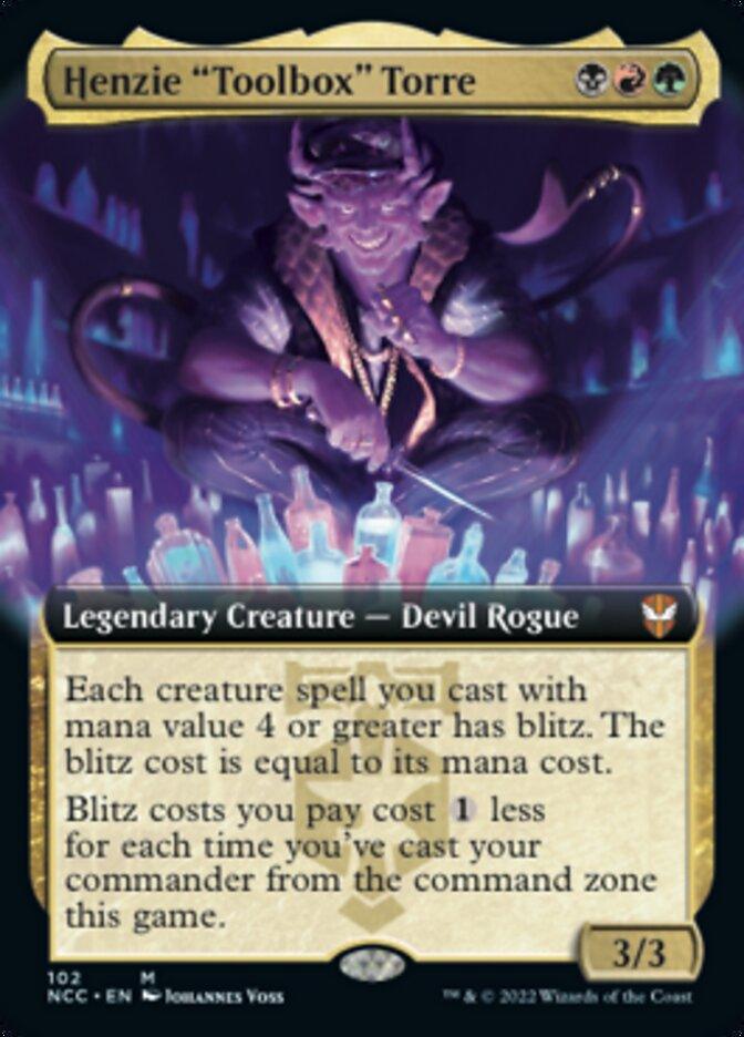 Henzie "Toolbox" Torre (Extended Art) [Streets of New Capenna Commander] - La Boîte Mystère ( The Mystery Box)