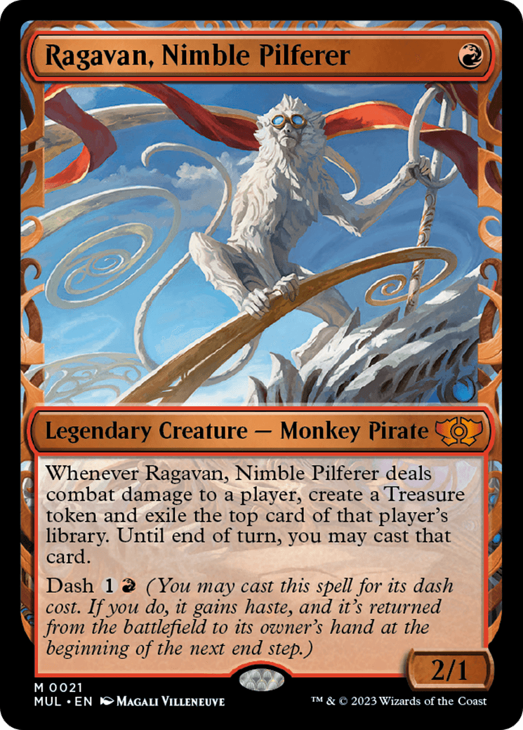 Ragavan, Nimble Pilferer (Halo Foil) [Multiverse Legends] - La Boîte Mystère ( The Mystery Box)