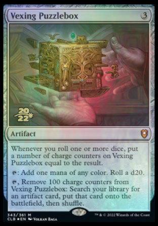 Vexing Puzzlebox [Commander Legends: Battle for Baldur's Gate Prerelease Promos] - La Boîte Mystère ( The Mystery Box)